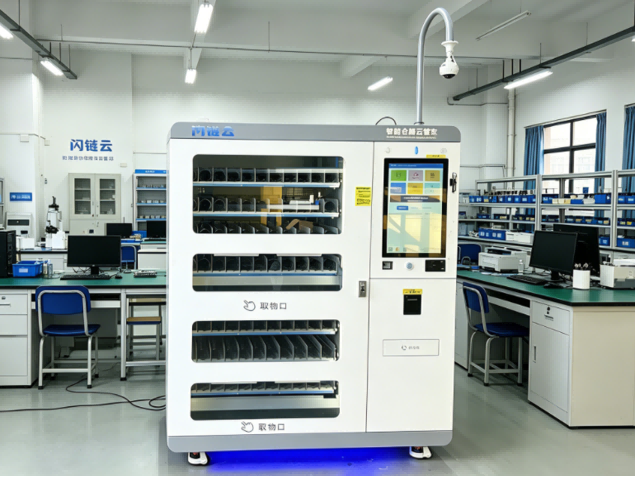 宁波第二技师学院智能柜现场